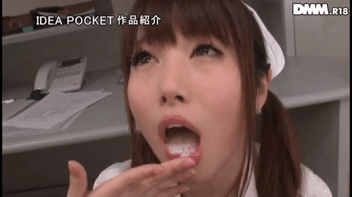 「エロ痴女ナースは口内射精がお好き 魅惑のささやきは男を惑わす小悪魔極上ナース！ 西宮ゆめ」のサムネイルgif画像